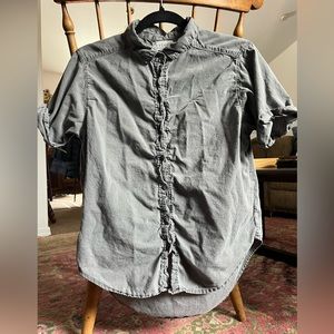 Velvet By Graham and Spencer Short Sleeved Button Down